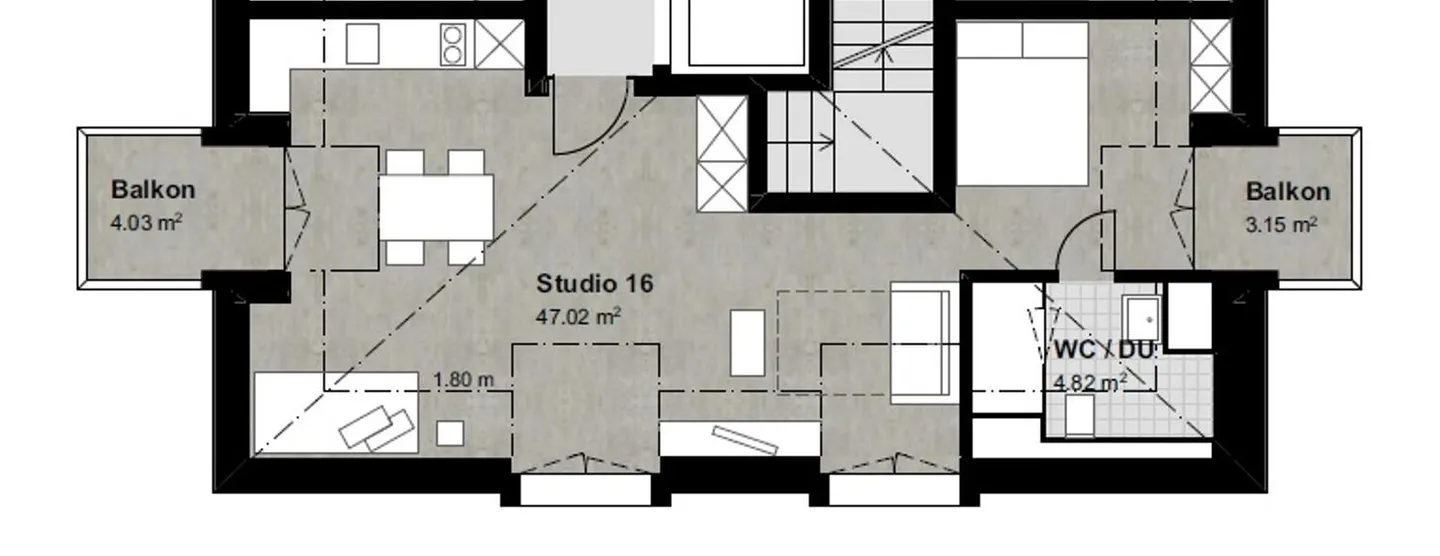 Modern Apartment - Photo 6 of 6