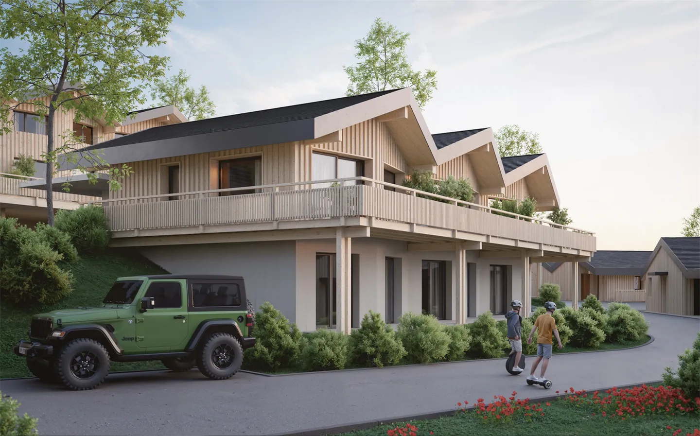 Moderne Chalets in Mollens Promotion Les Martelles - Foto 2 von 10