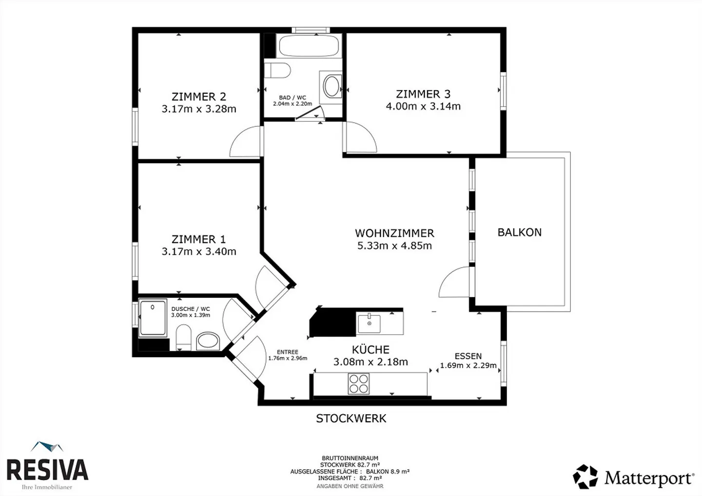 Bright apartment with mountain panorama in an attractive location - Photo 16 of 16