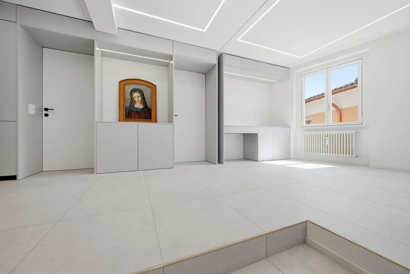 Appartement élégant de 3,5 pièces entièrement rénové dans le centre historique d'Ascona - Photo 4 sur 7