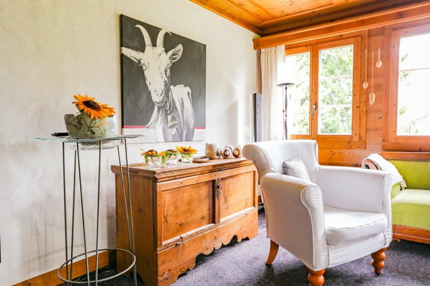 Gemütliches Chalet mit grosszügigem Umschwung und wunderschönem Ausblick - Foto 8 von 11
