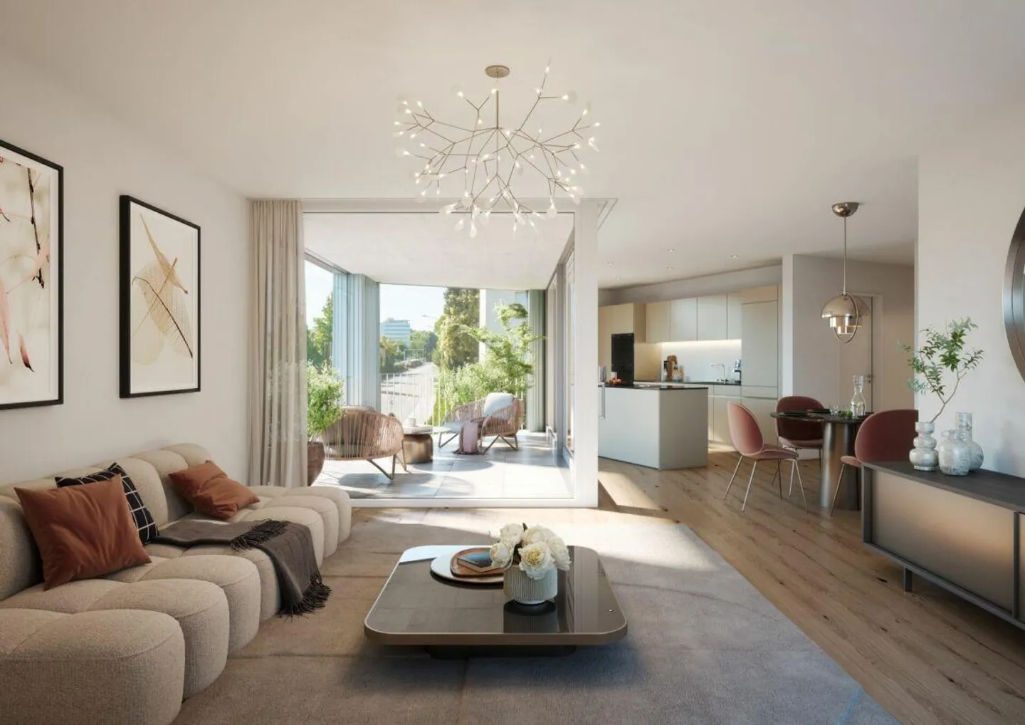 Urban & naturnah - stilvolles Wohnen mit Loggia - Foto 4 von 4