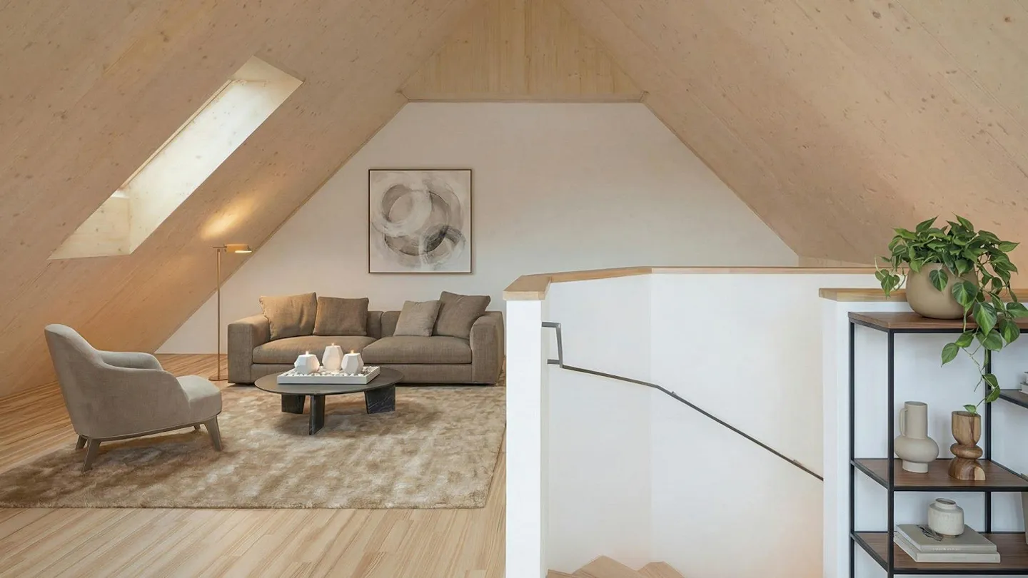 Maisonette am Rhein in Basel - Foto 3 von 10