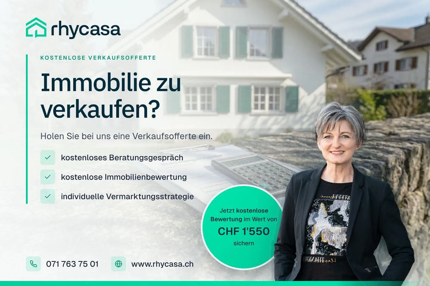 Charmantes Einfamilienhaus mit Pool - Foto 10 von 11