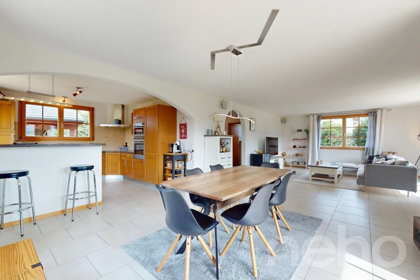 Elegante villa con vista libera - a pochi passi dal cuore di Attalens - Foto 9 di 12