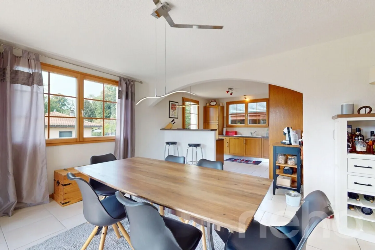 Elegante villa con vista libera - a pochi passi dal cuore di Attalens - Foto 10 di 12