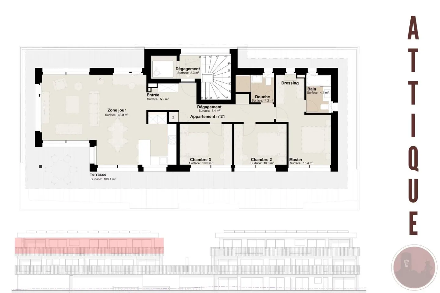 Appartamento 4.5 stanze - Foto 3 di 3