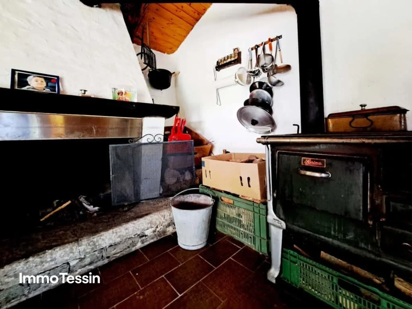 Rustic with breathtaking views of the Ticino mountains and ... - Photo 10 of 13