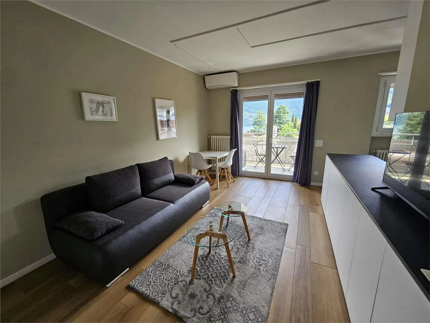 Lugano, möbliertes Einzimmerapartment zur Miete - Foto 5 von 8