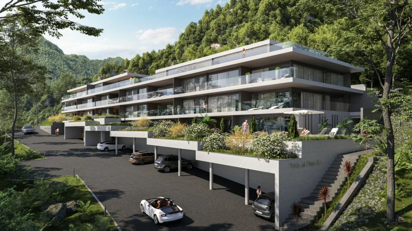 Porta al Paradiso - Locarno Monti - Appartamento al piano terra di 3,5 locali (W3) - Foto 10 di 12