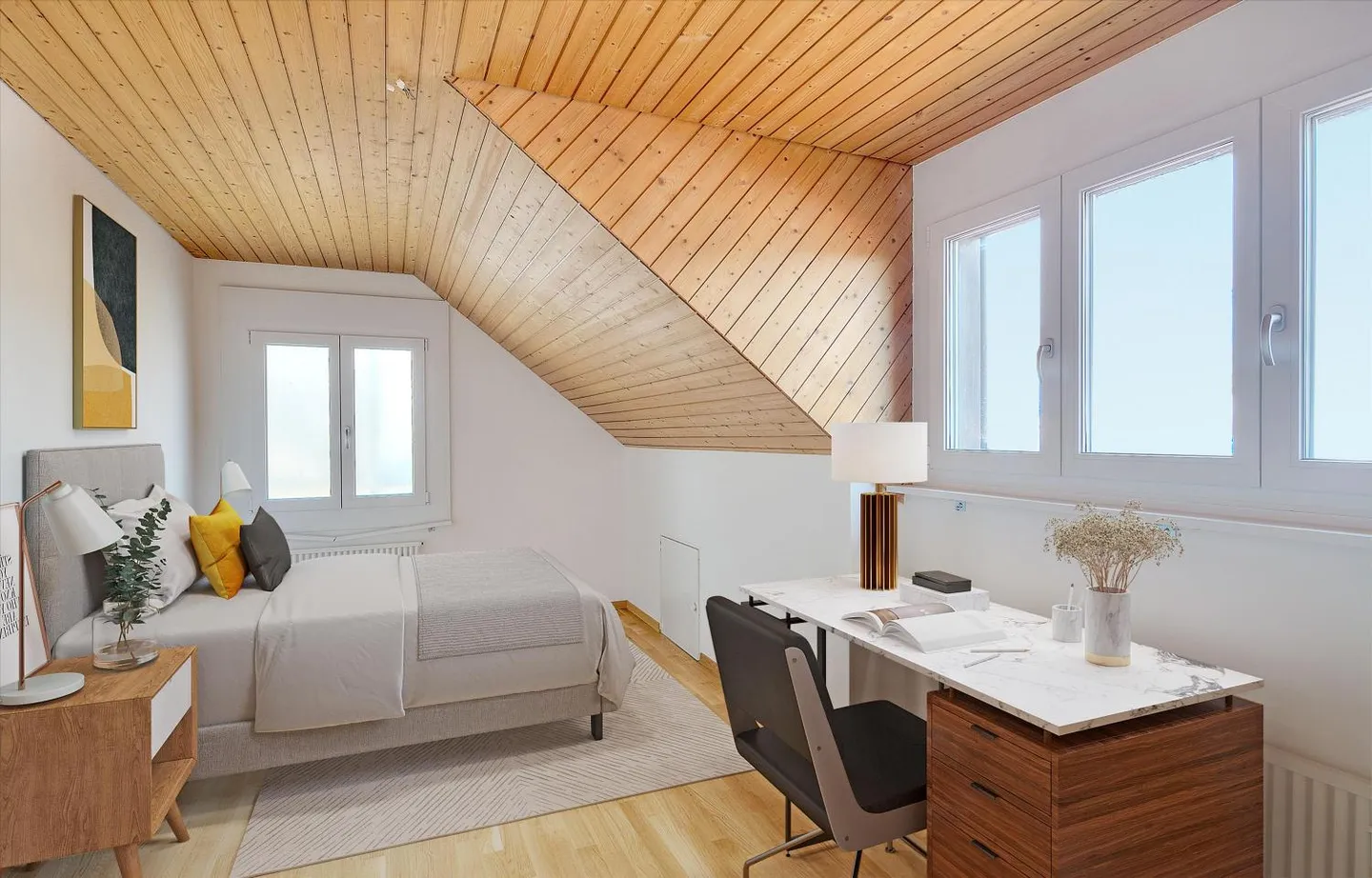 Renovated 4½-Room Penthouse - Photo 4 of 10