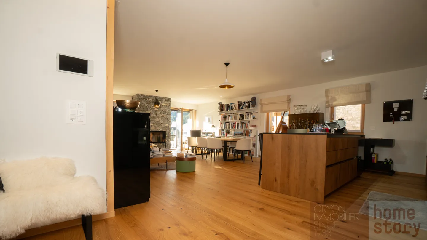Centro di Villars, 4,5 camere di alto standard (128 m², 2020) - Foto 15 di 17