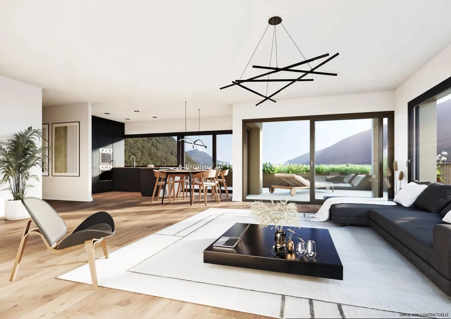 Modernes Apartment in Martigny - Foto 3 von 4