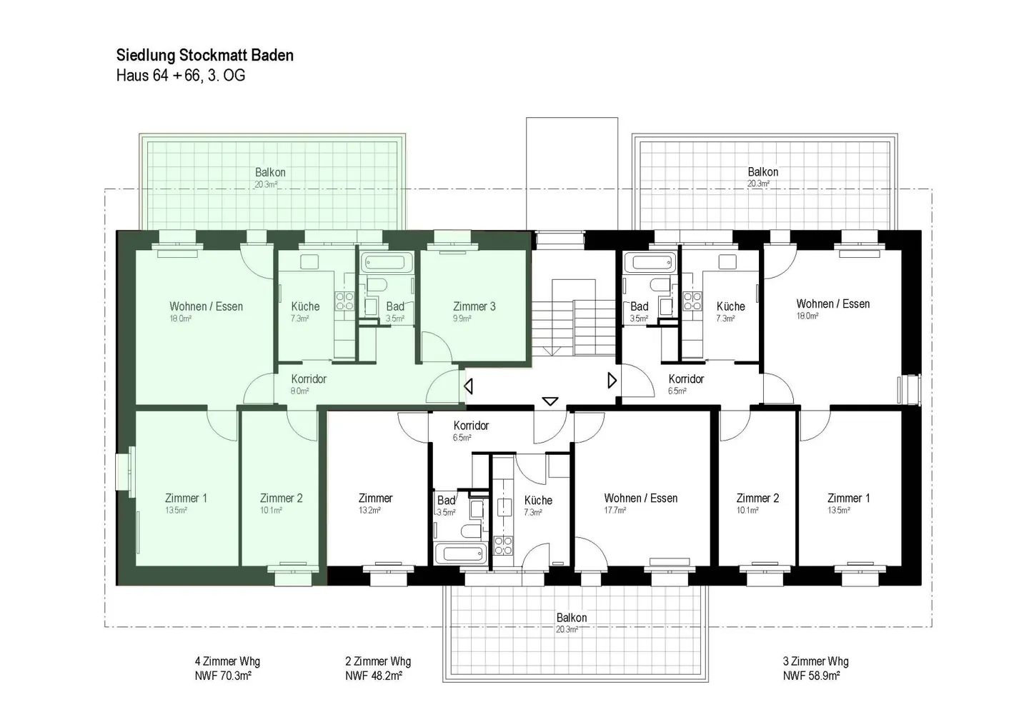 Bright 4-room apartment for rent - Photo 2 of 7