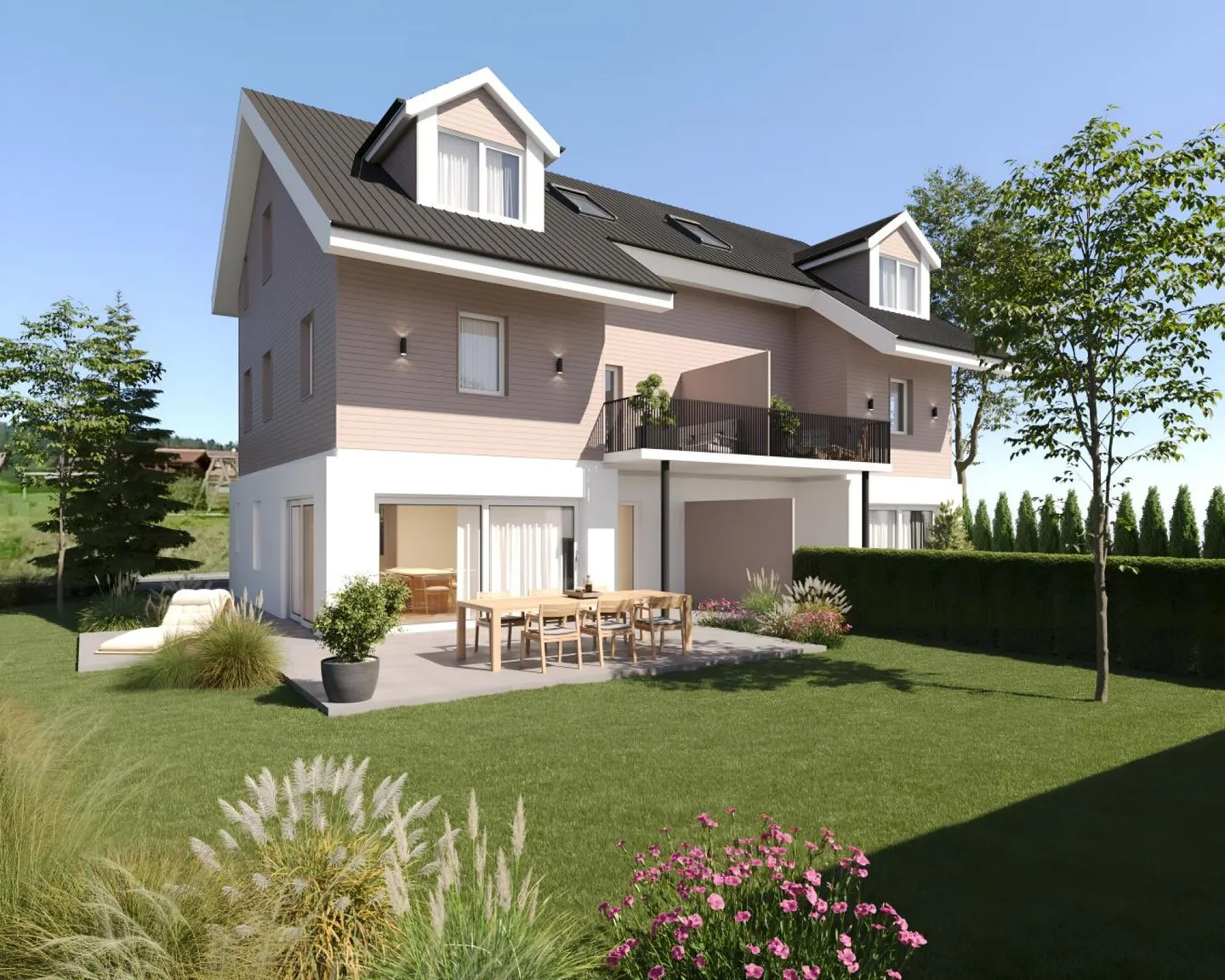 Maison mitoyenne 5.5 pièces à Cronay - Photo 2 sur 10