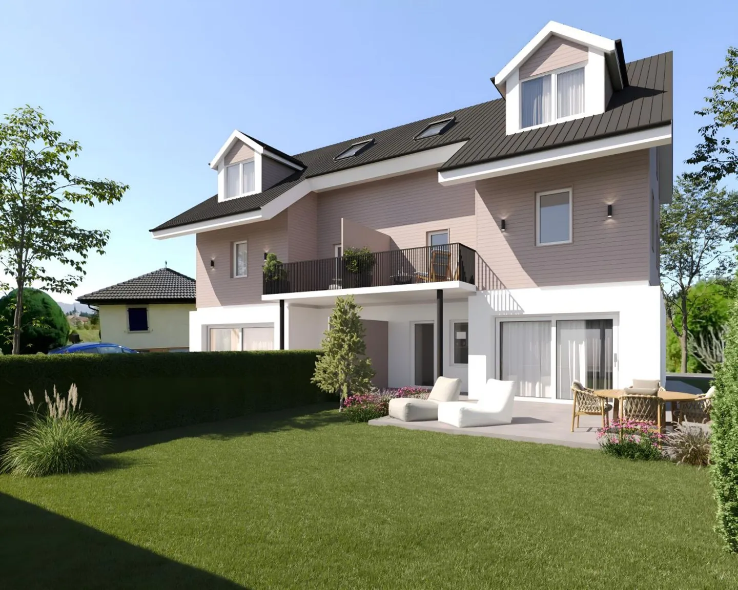 Maison mitoyenne 5.5 pièces à Cronay - Photo 4 sur 10