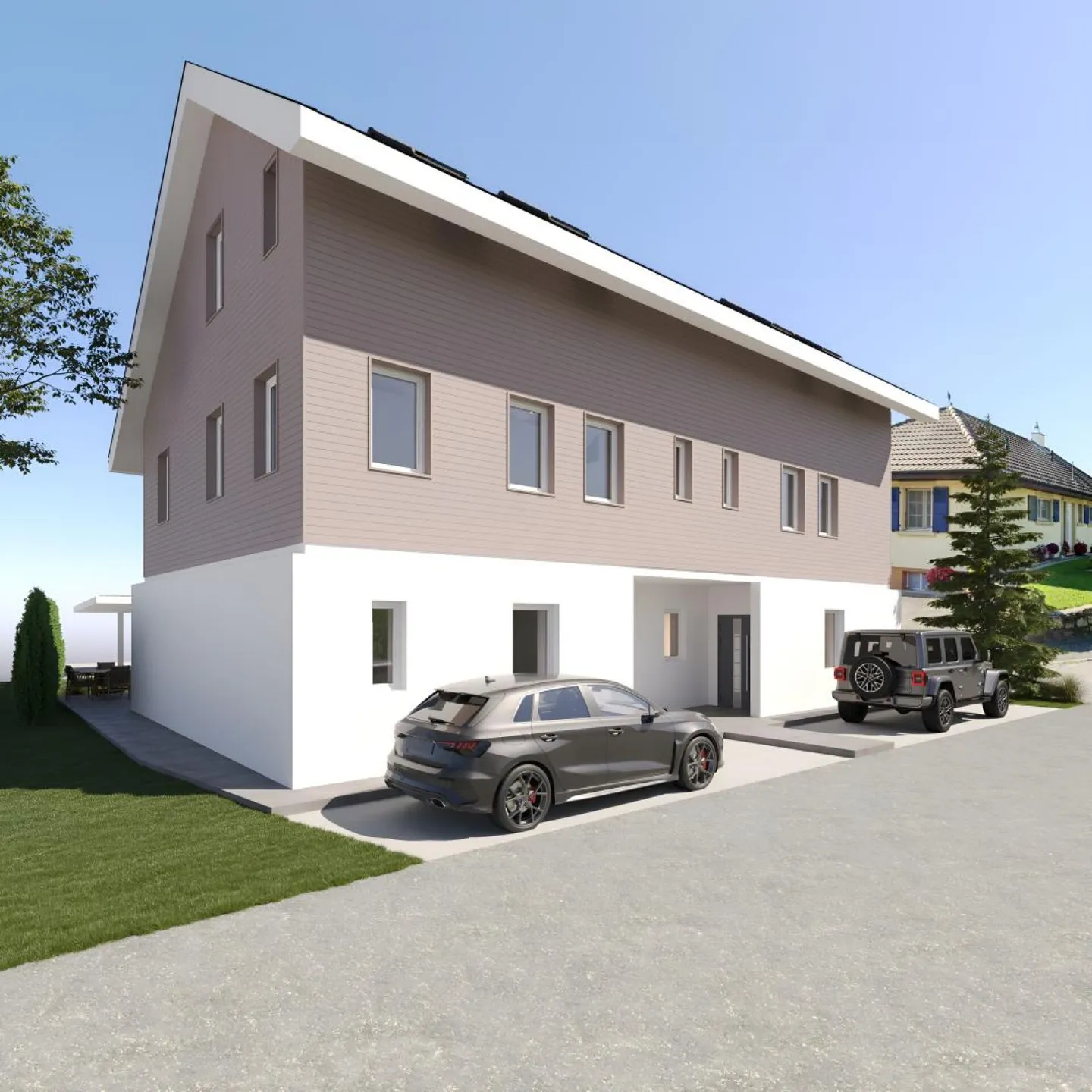Maison mitoyenne 5.5 pièces à Cronay - Photo 5 sur 10