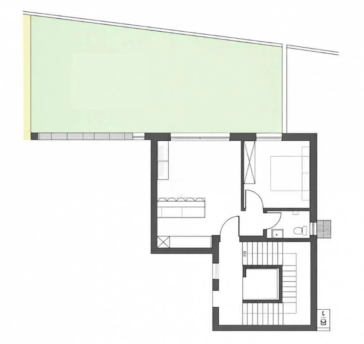 Appartement 2,5 pièces avec jardin - Carabbia - Photo 13 sur 13