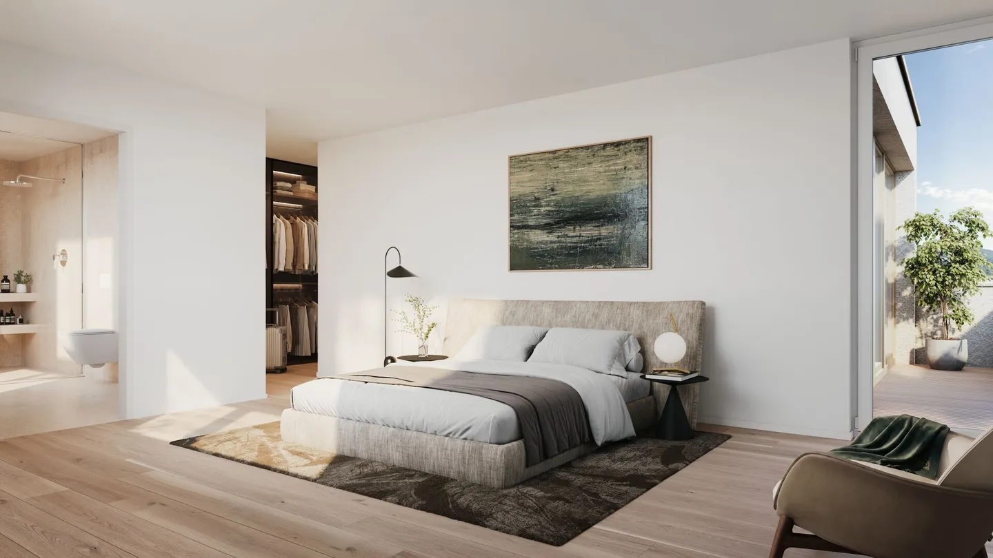 BIRKE - Ampio appartamento giardino duplex di 4 1/2 locali - Foto 2 di 4
