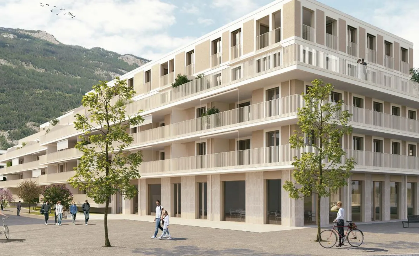 Appartement 2.5 pièces à Chur Kleinbruggen - Nouvelle construction décembre 2025 première occupation - Photo 2 sur 8