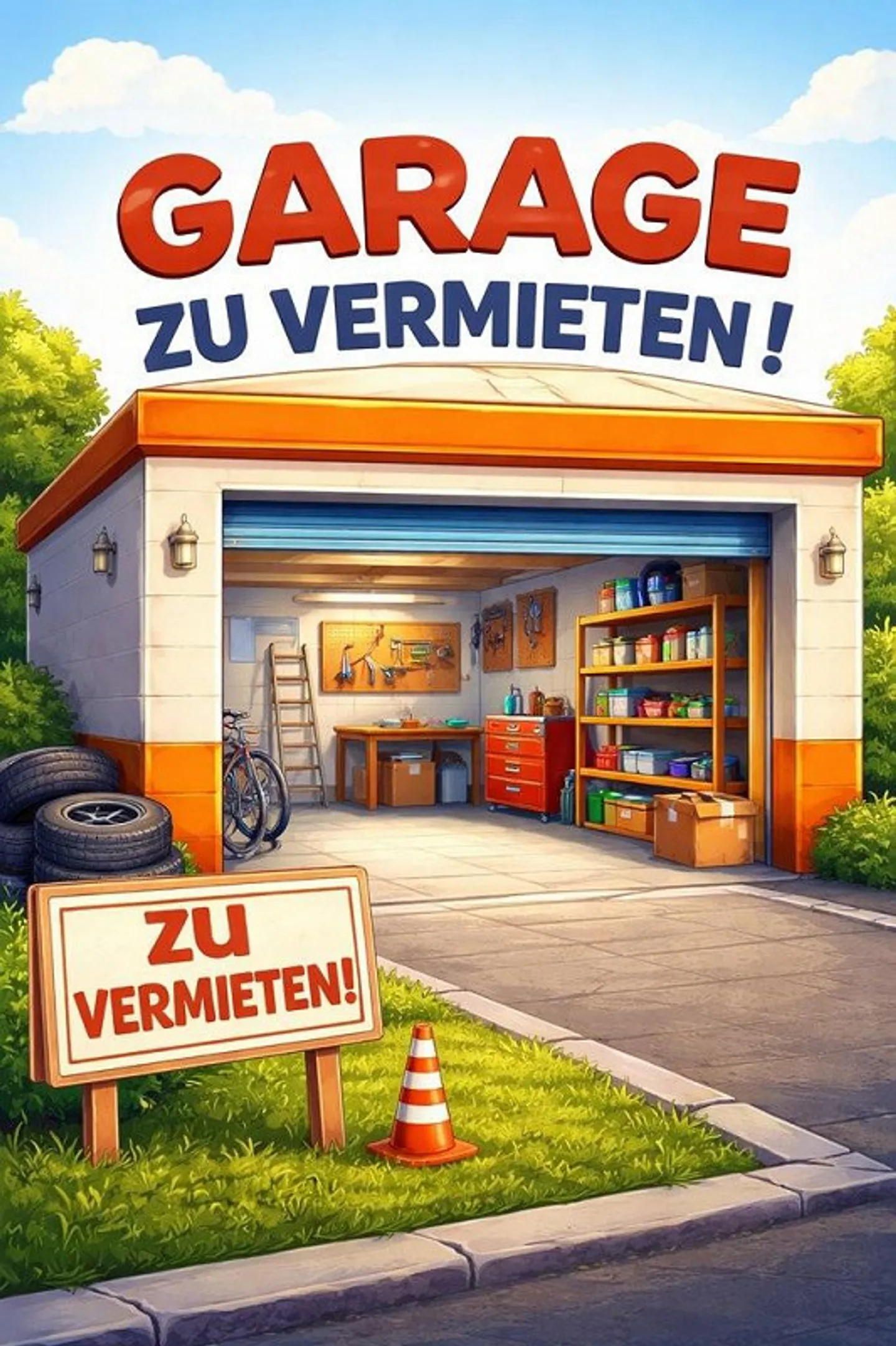 Rent single garage in Flamatt - Photo 1 of 1