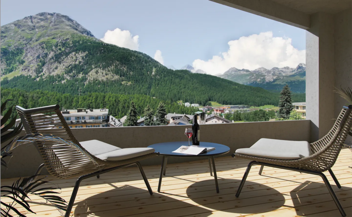 Appartamento Suot Cruscheda Nr. 2 - Pontresina (Affitto Annuale) - Foto 3 di 6