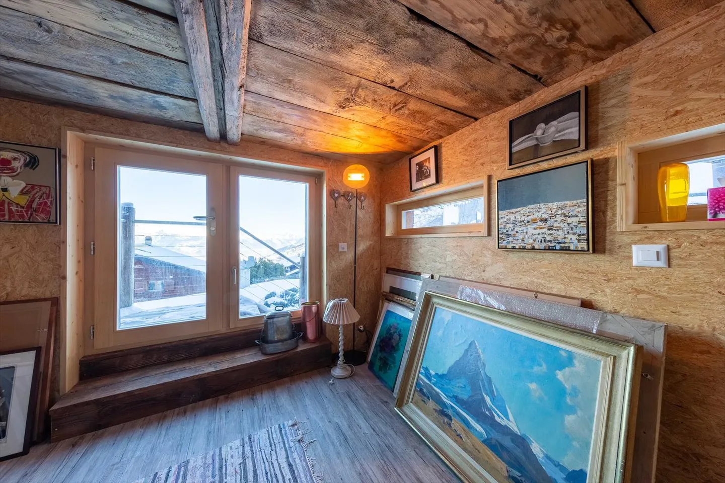 Land with mazot and building permit for chalet - Photo 5 of 12