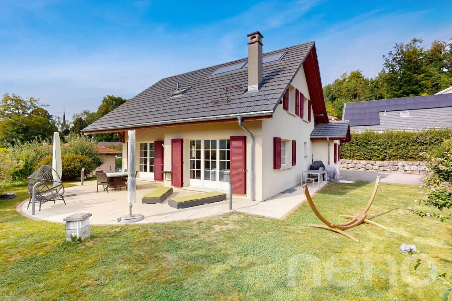Elegante villa con vista libera - a pochi passi dal cuore di Attalens - Foto 3 di 12