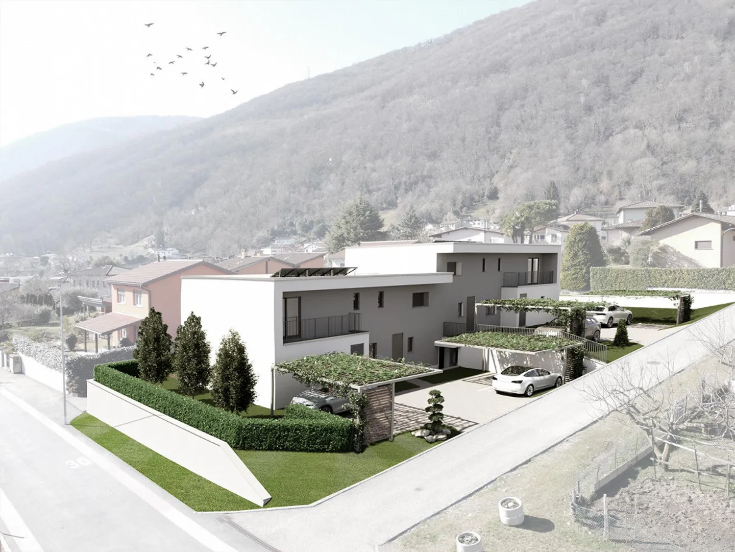 Appartamento 3.5 con giardino - Foto 1 di 7