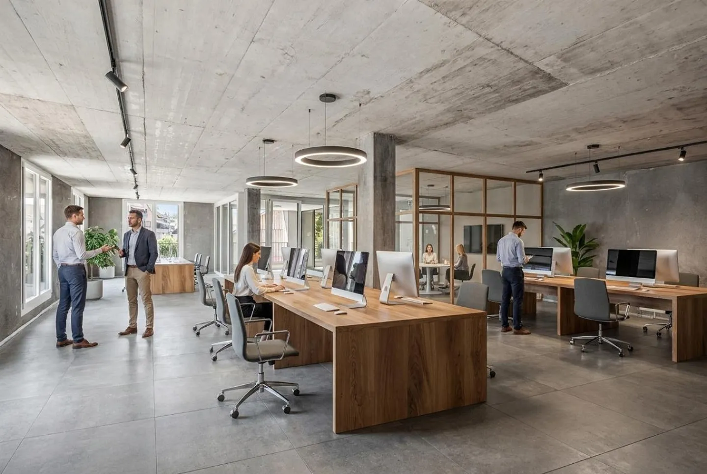 Spazio ufficio luminoso in nuova costruzione - ideale per consulenze, studi o servizi - Foto 3 di 7