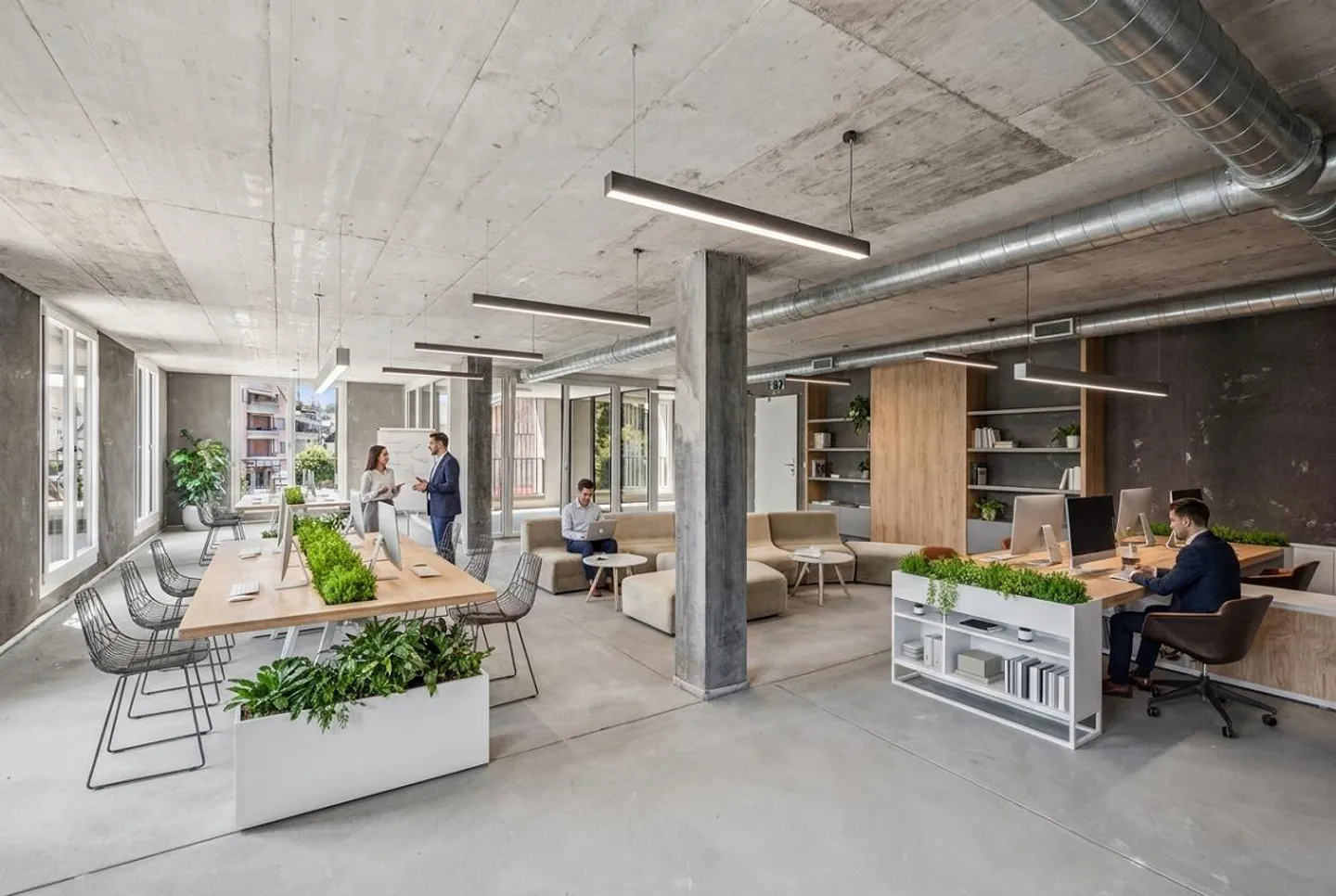 Spazio ufficio luminoso in nuova costruzione - ideale per consulenze, studi o servizi - Foto 4 di 7