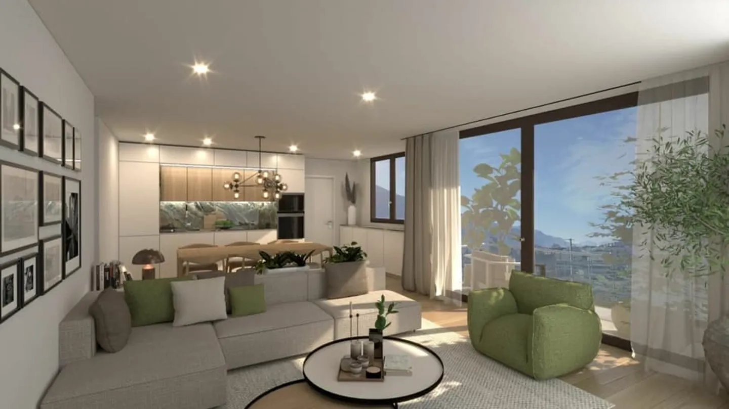 3,5-Zimmer-Wohnung in Sierre - Foto 5 von 12