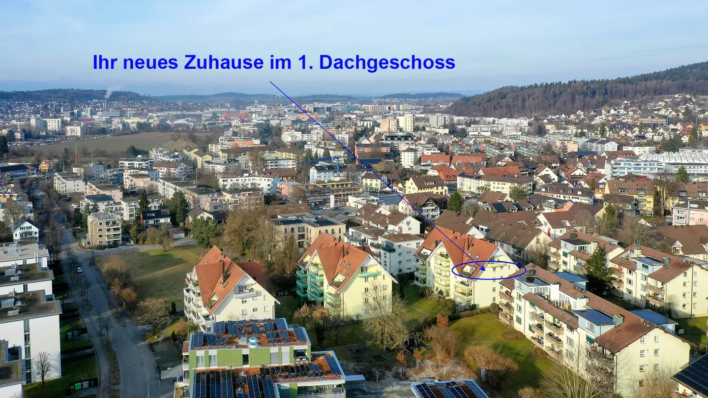 Well-maintained 4 ½-room apartment in a quiet neighborhood in Winterthur Seen - Photo 2 of 10