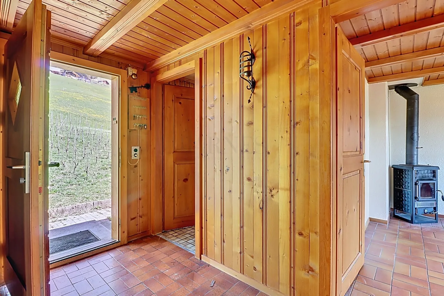 Château-d'OEx - Chalet zur Renovierung mit Baugenehmigung - Foto 2 von 12