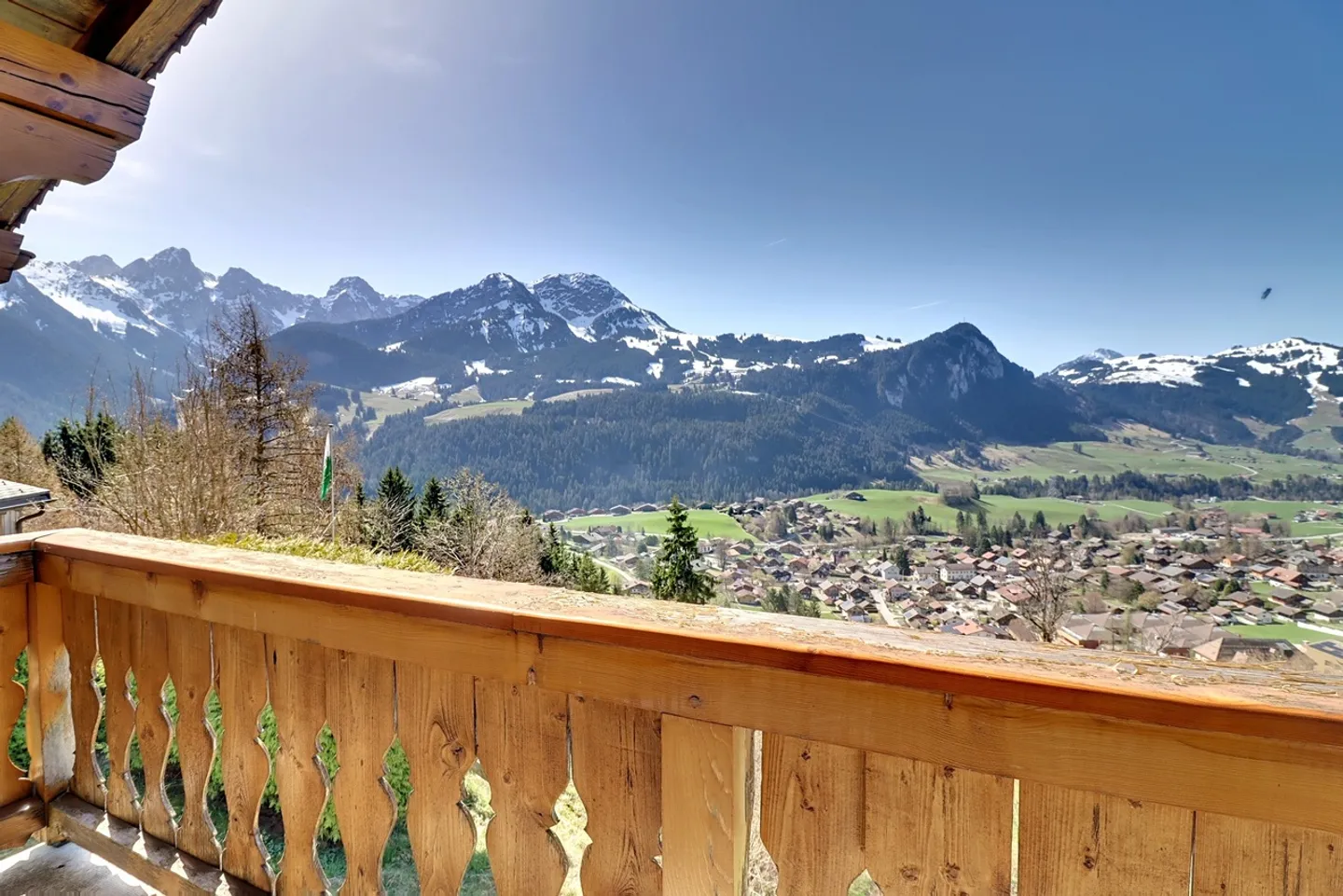 Château-d'OEx - Chalet zur Renovierung mit Baugenehmigung - Foto 11 von 12