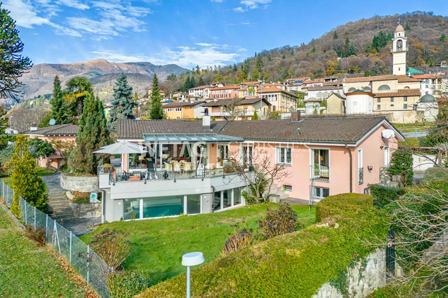Lugano-Curio: Elegant Villa with Indoor Pool, Independent Guest House... - Photo 1 of 13