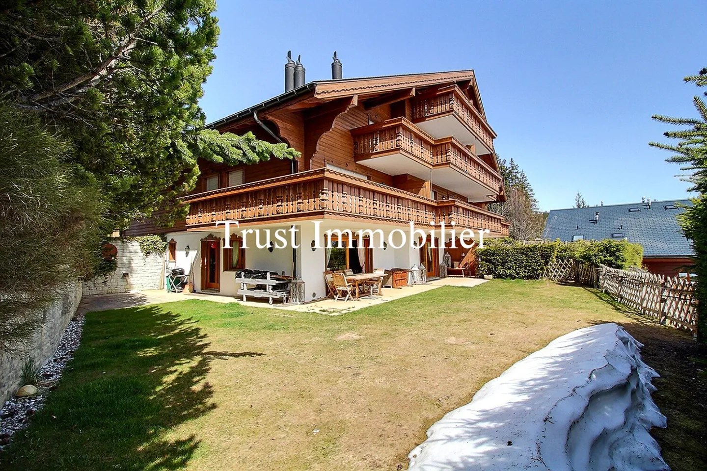 Charmant Appartement avec Jardin à Crans-Montana - Photo 1 sur 18