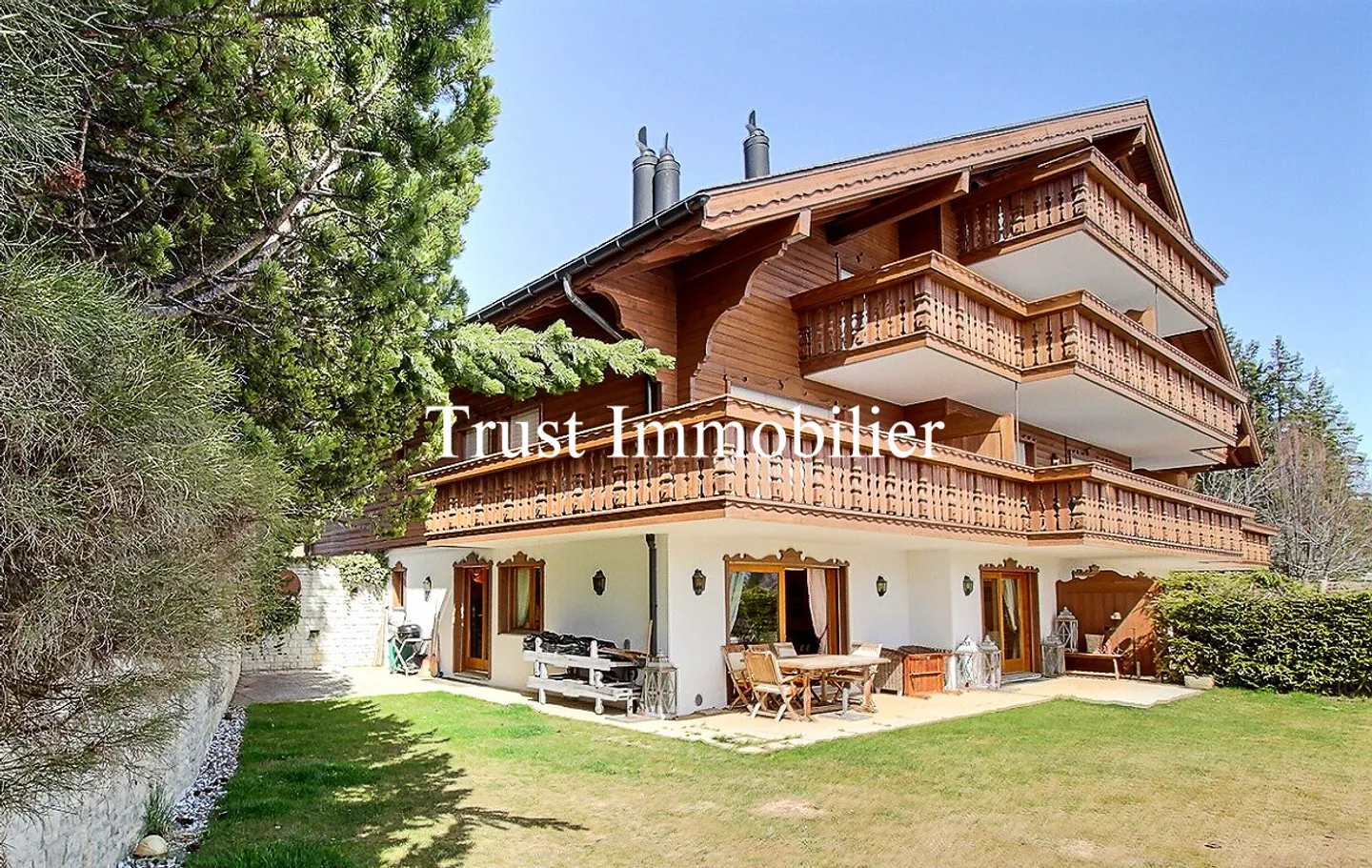 Charmant Appartement avec Jardin à Crans-Montana - Photo 8 sur 18