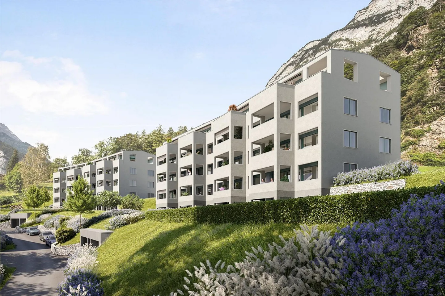 Appartement moderne de 3,5 pièces avec standard Minergie à Erstfeld - Photo 2 sur 7