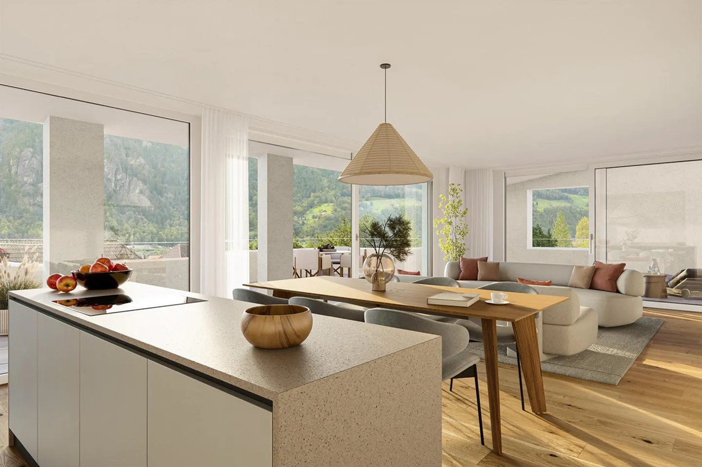 Appartement moderne de 3,5 pièces avec standard Minergie à Erstfeld - Photo 7 sur 7