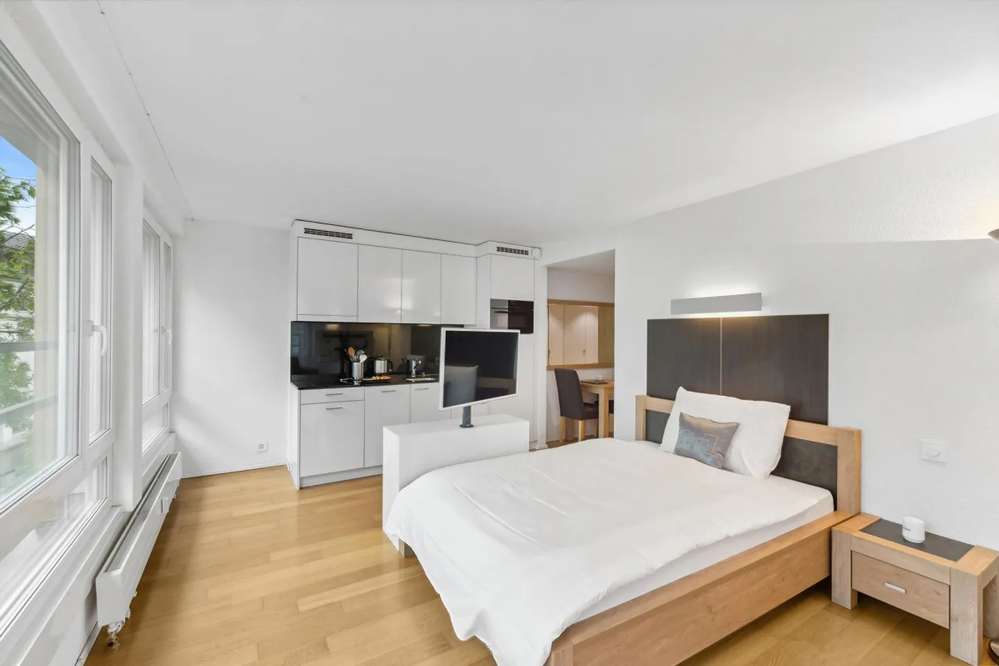 Appartamento monolocale arredato con servizio - Centro città di Basilea - Foto 3 di 12