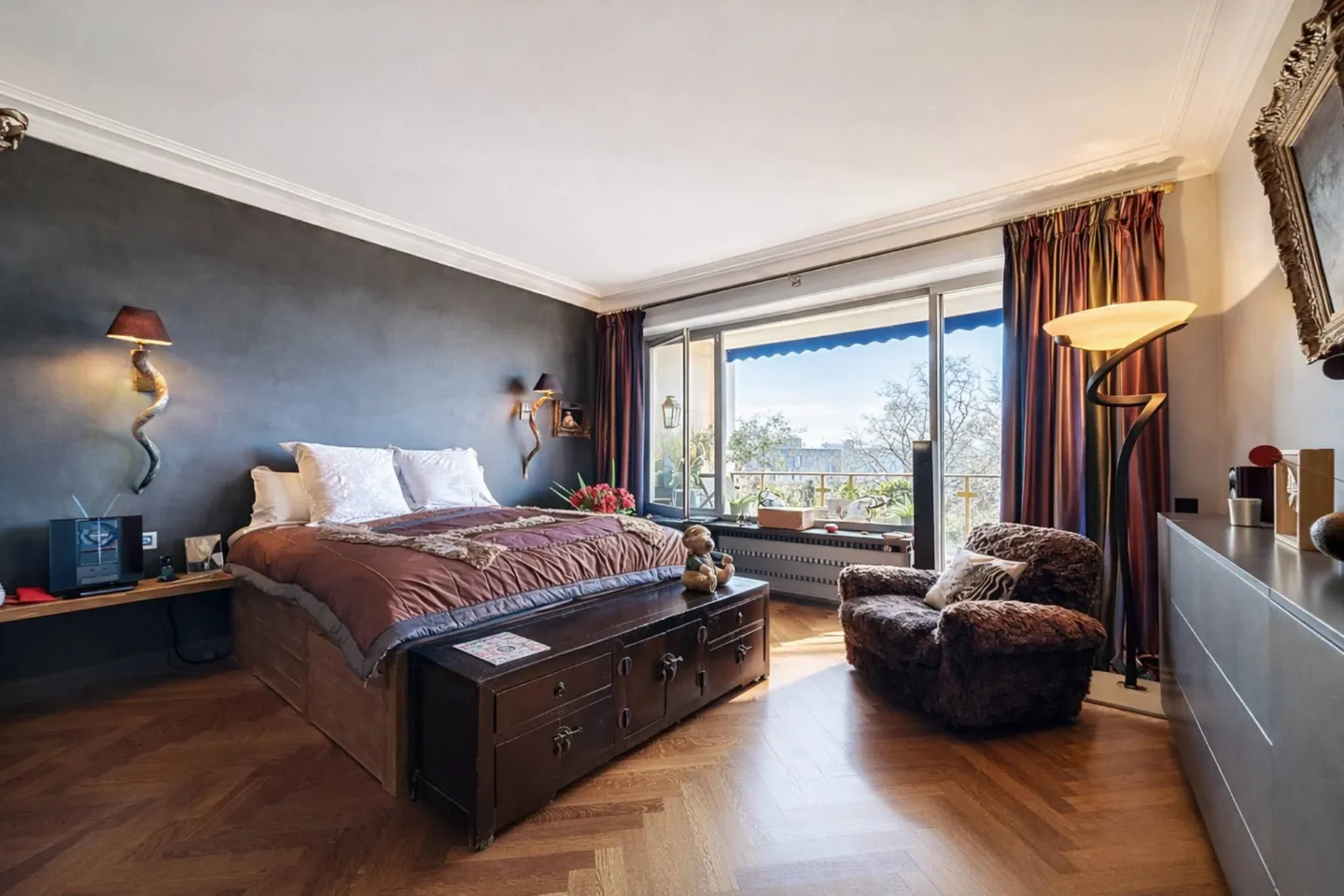 In the heart of Ouchy, 7-room apartment with lake view - Photo 7 of 12