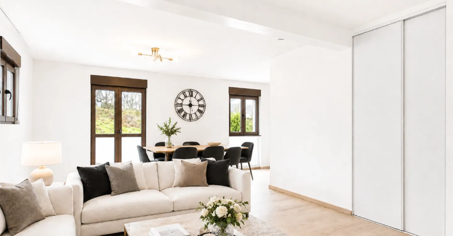 Jolie maison mitoyenne moderne de 4.5 pièces au coeur de St-Aubin - Photo 2 of 9