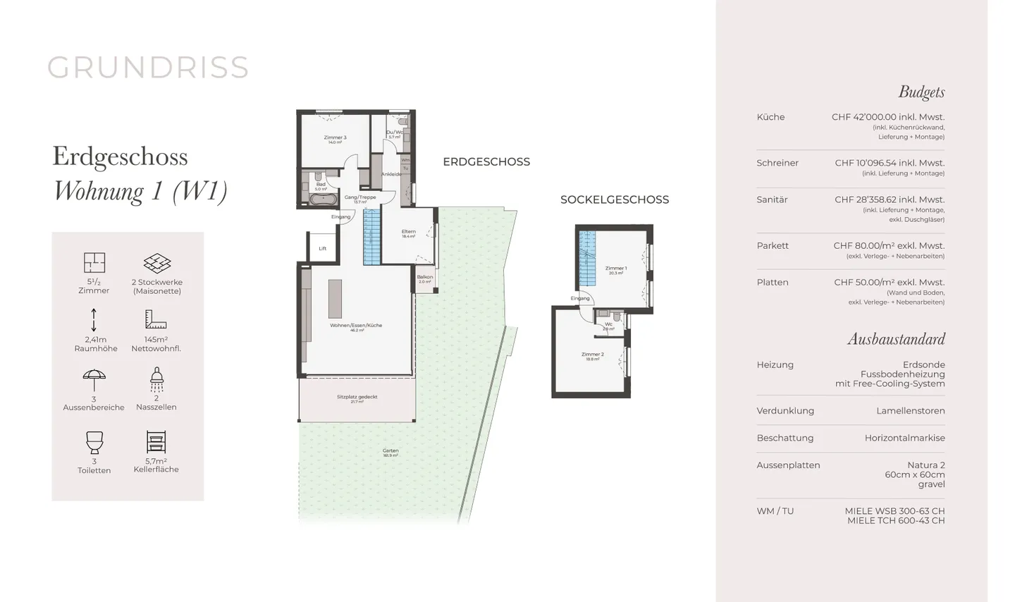 Maisonette exclusive à Ettingen - Photo 6 sur 10