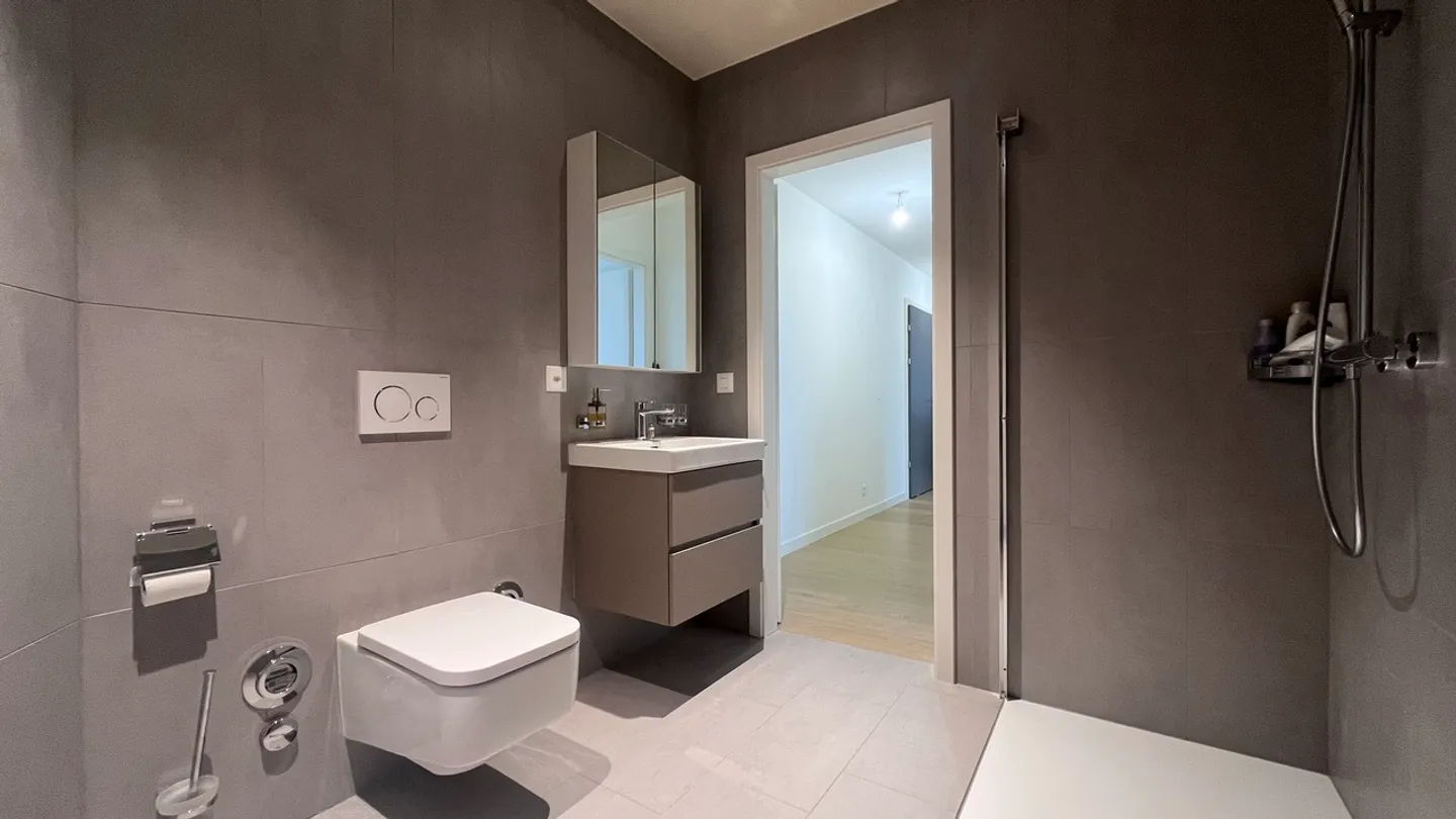 Neu: Penthouse mit 4 Zimmern, Balkon, Terrasse und Blick auf den Jura - Foto 5 von 8