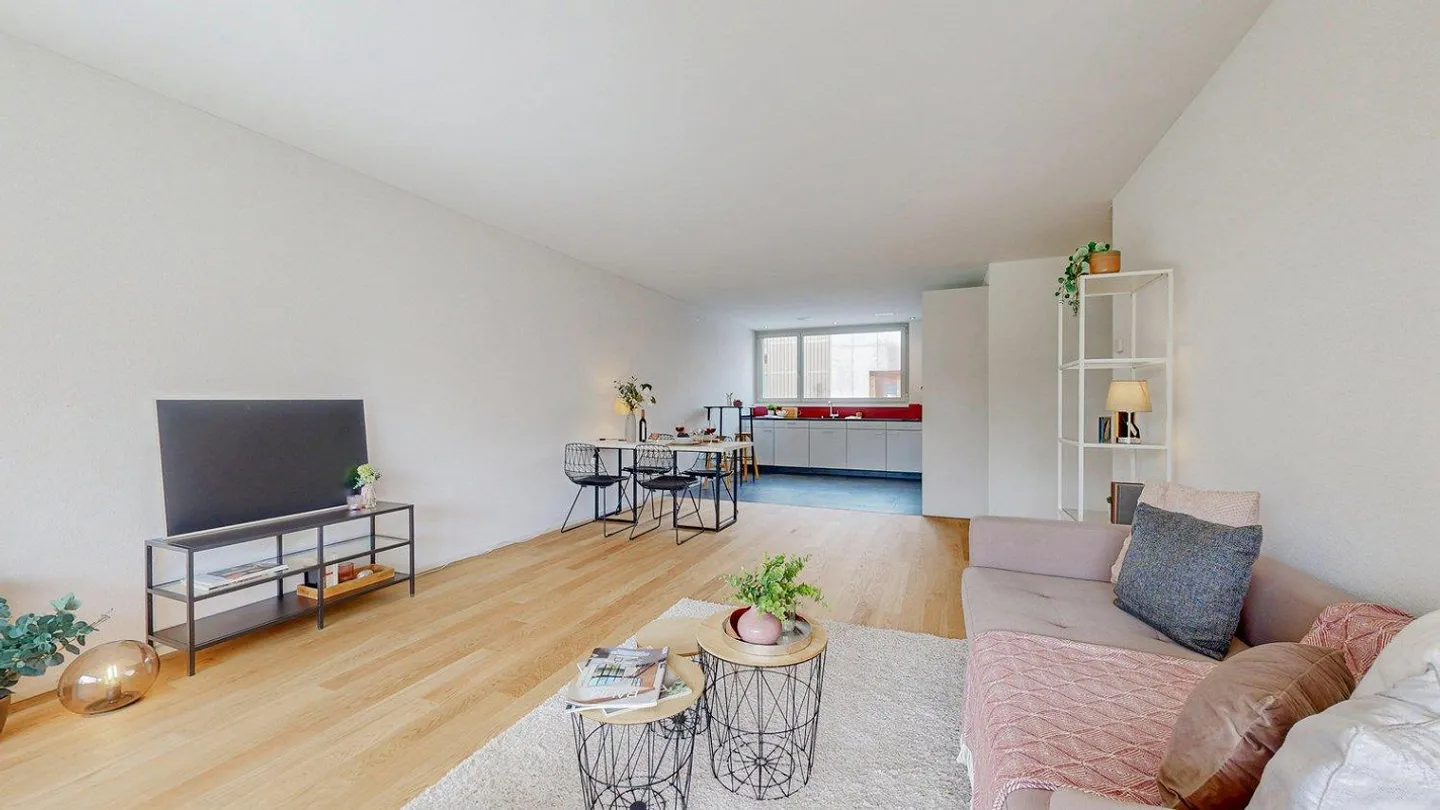 Appartement unique de 3,5 pièces avec terrasse à Laupen - Photo 3 sur 13