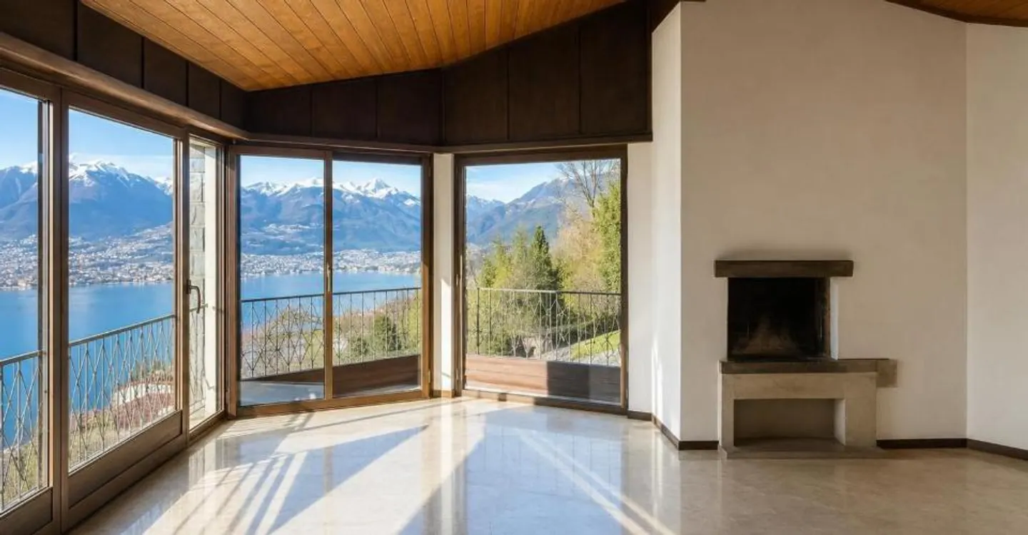 Arogno: character house with lake view, garden and great potential - Photo 2 of 13