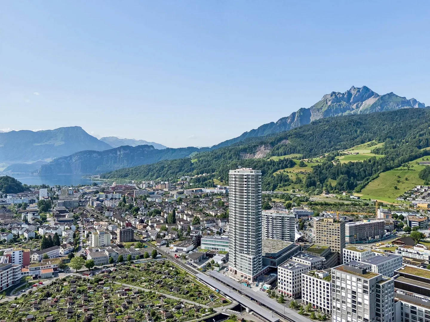 Prima occupazione nella Torre Pilatus: Appartamento arredato con 2,5 stanze - Foto 5 di 8