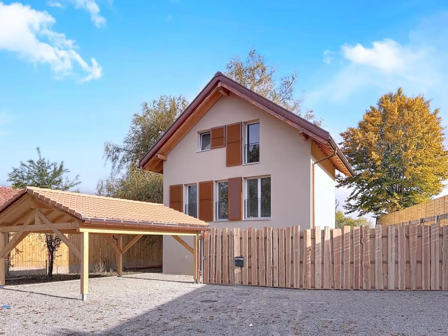 Villa individuale nuova | Contesto verde | Fey - Foto 1 di 7