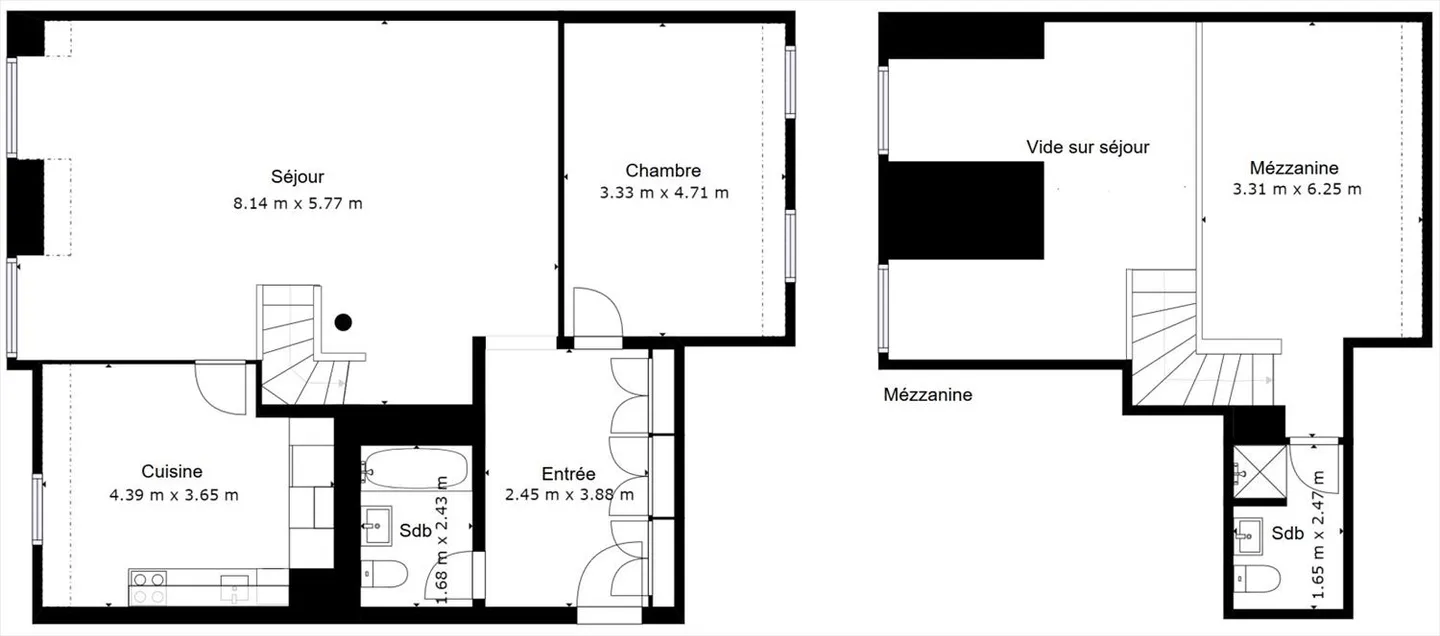Bellissimo appartamento di 3 stanze di 113 m2, con galleria, a 100m dal lago - Foto 10 di 10